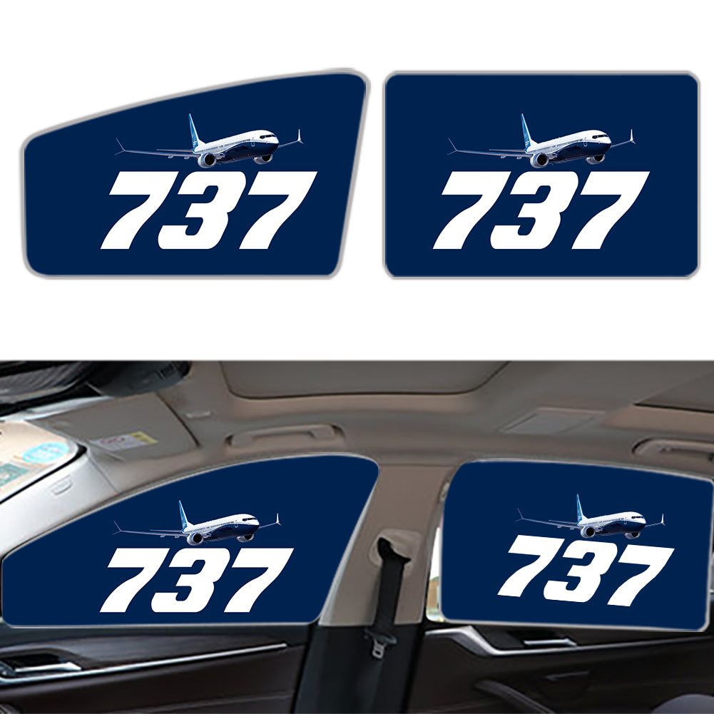 Super Boeing 737-800 Designed Car Sun Shade (Side window)