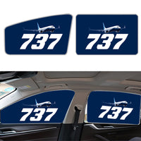 Thumbnail for Super Boeing 737-800 Designed Car Sun Shade (Side window)