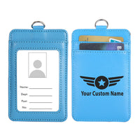 Thumbnail for Custom Name (Badge 4) Designed ID Card Holder