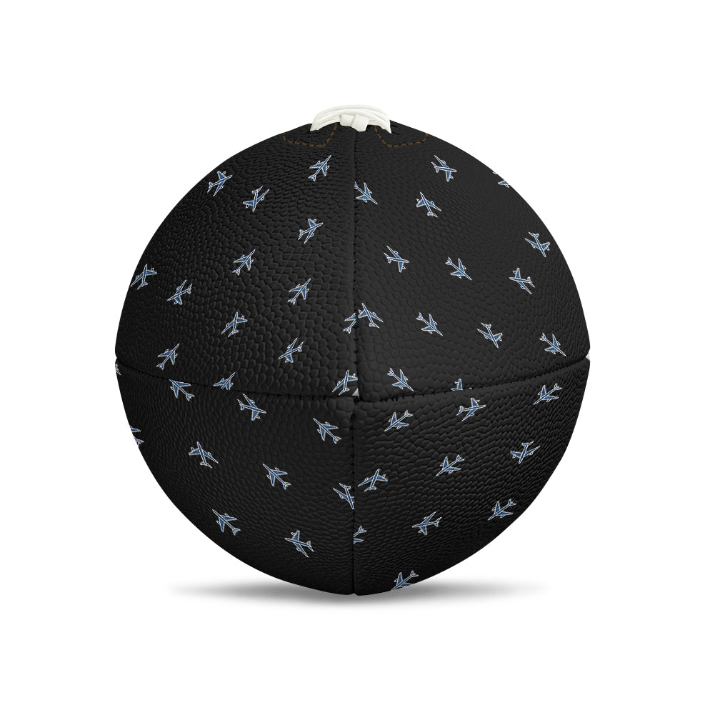 Nice Airplanes (Black) Designed Rugby