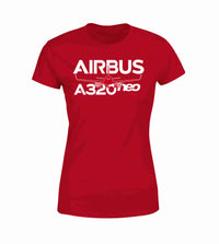 Thumbnail for Amazing Airbus A320neo Designed Women T-Shirts