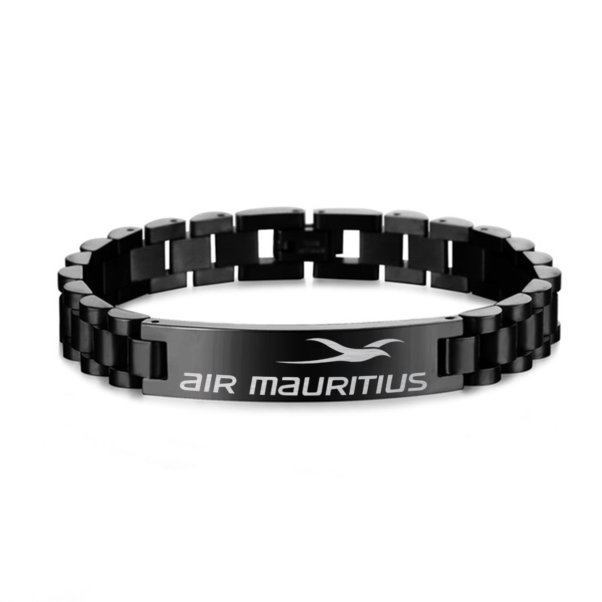 Air Mauritius Airlines Designed Stainless Steel Chain Bracelets