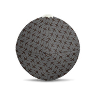 Thumbnail for Perfectly Sized Seamless Airplanes Gray Designed Rugby