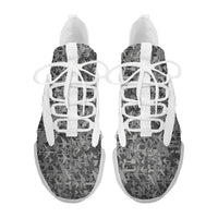 Thumbnail for Dark Coloured Airplanes Designed Fashion Running Shoes