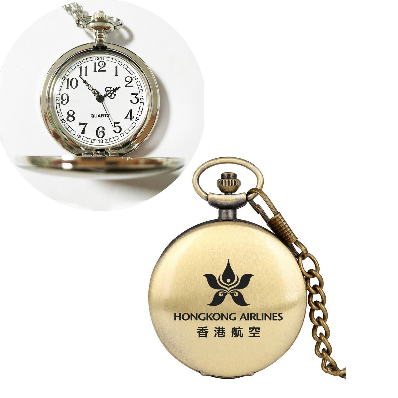 Hong Kong Airlines Designed Pocket Watches