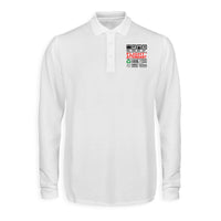 Thumbnail for Flight Attendant Label Designed Long Sleeve Polo T-Shirts