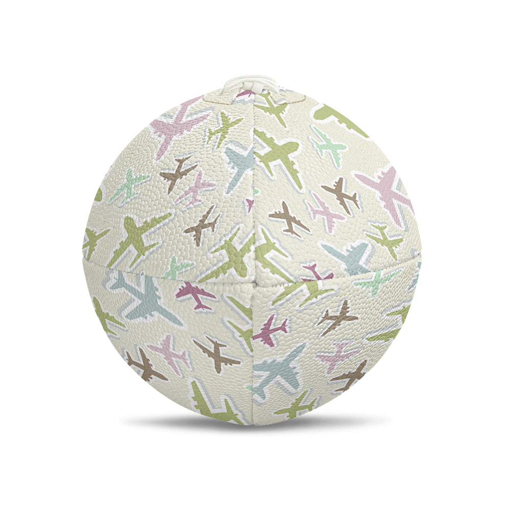 Seamless 3D Airplanes Designed Rugby