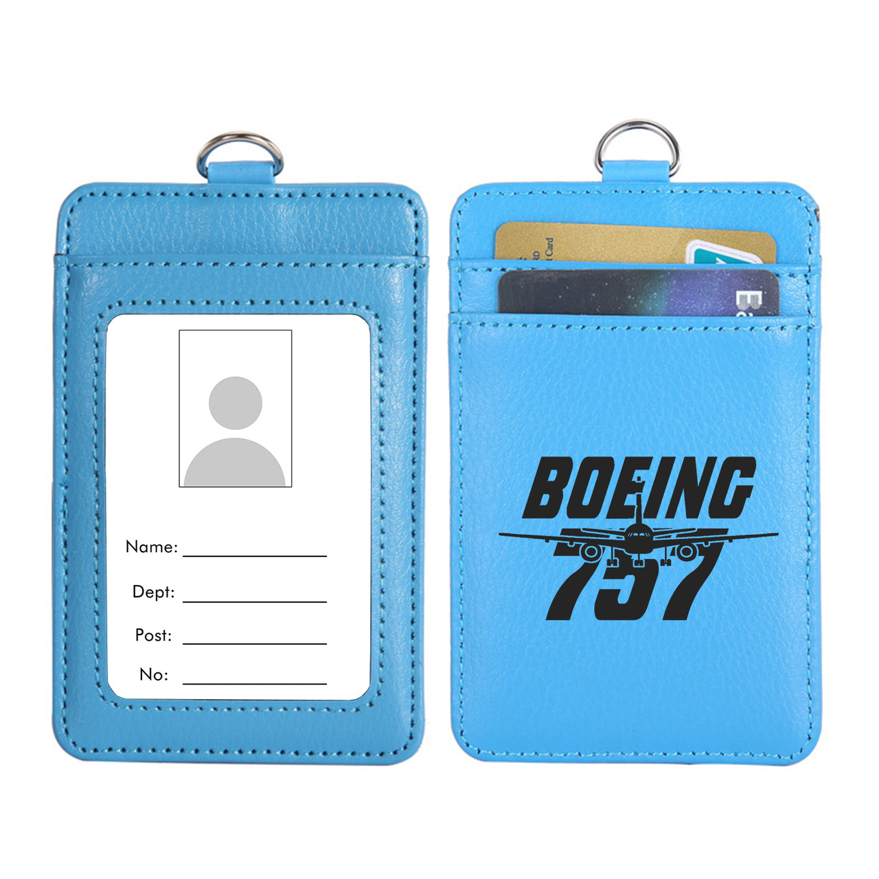 Amazing Boeing 757 Designed ID Card Holder