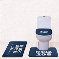 Thumbnail for Cessna 208 & Plane Designed Toilet Seat Cover Three-piece Set