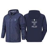 Thumbnail for Trust Me I'm a Pilot Designed Rain Jackets & Windbreakers