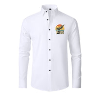 Thumbnail for Retro Fighter Jet F15 Designed Long Sleeve Shirts