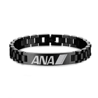 Thumbnail for All Nippon Airways Designed Stainless Steel Chain Bracelets