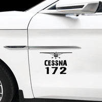 Thumbnail for Cessna 172 & Plane Designed Car Sticker