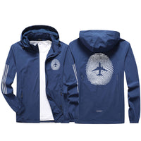Thumbnail for Aviation Finger Print Sport & Running Jackets