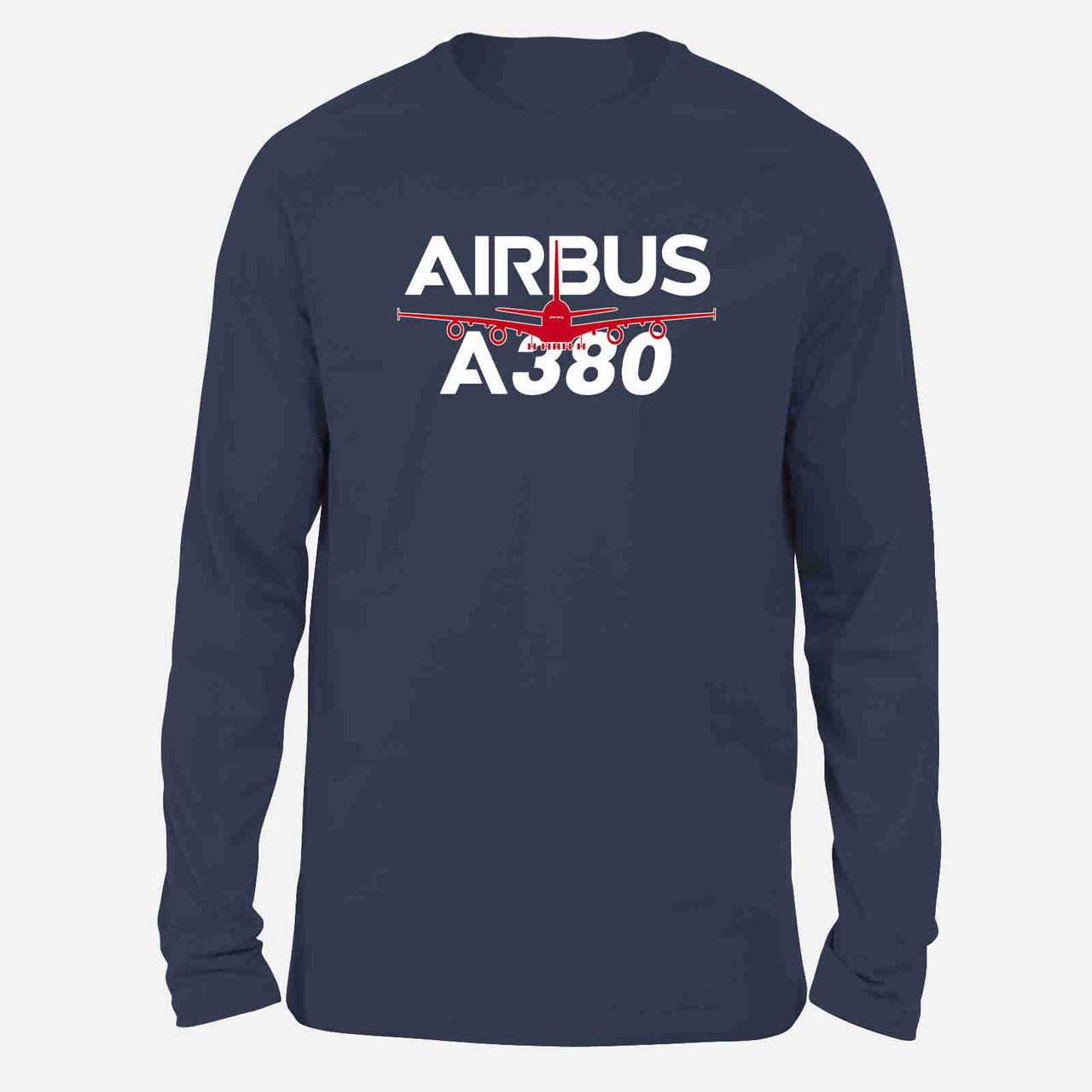 Amazing Airbus A380 Designed Long-Sleeve T-Shirts