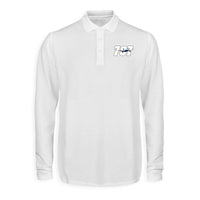 Thumbnail for Super Boeing 787 Designed Long Sleeve Polo T-Shirts