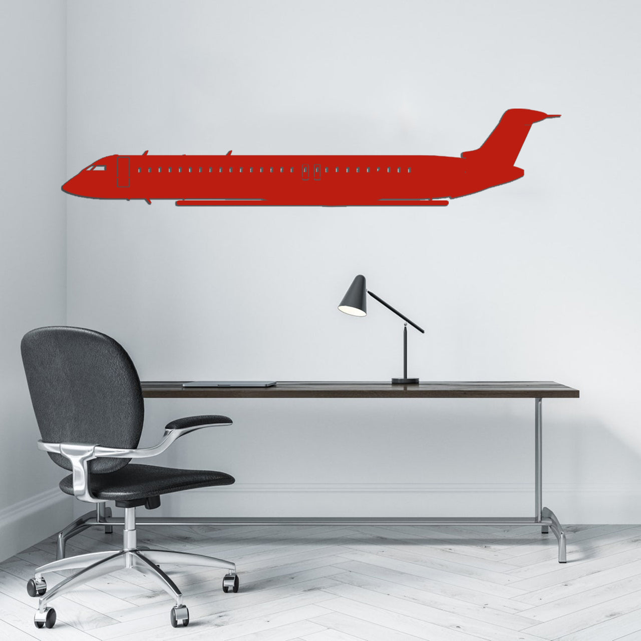 Bombardier CRJ-900 Designed Wall Metal Signs