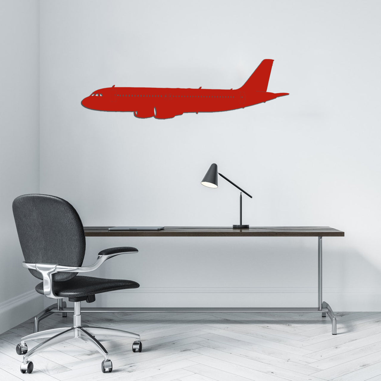 Cruising Airbus A320 Designed Wall Stickers Designed Wall Metal Signs