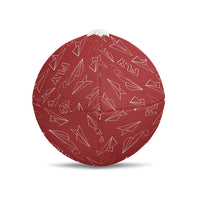 Thumbnail for Paper Airplane & Fly (Red) Designed Rugby