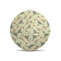 Thumbnail for Vintage Old Airplane Designed Rugby