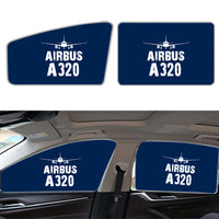 Thumbnail for Airbus A320 & Plane Designed Car Sun Shade (Side window)