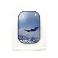 Thumbnail for Cruising Gulfstream Jet Designed Airplane Window Photo Frame