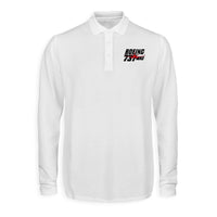 Thumbnail for Amazing Boeing 737 Max Designed Long Sleeve Polo T-Shirts