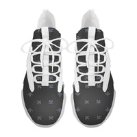 Thumbnail for Nice Airplanes (Gray) Designed Fashion Running Shoes