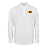 Thumbnail for AV8R Designed Long Sleeve Polo T-Shirts