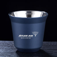 Thumbnail for Atlas Air Double Wall Stainless Steel Coffee Mugs
