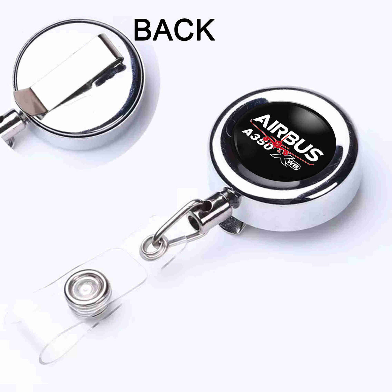 Amazing Airbus A350 XWB Designed Retractable ID Card Badge