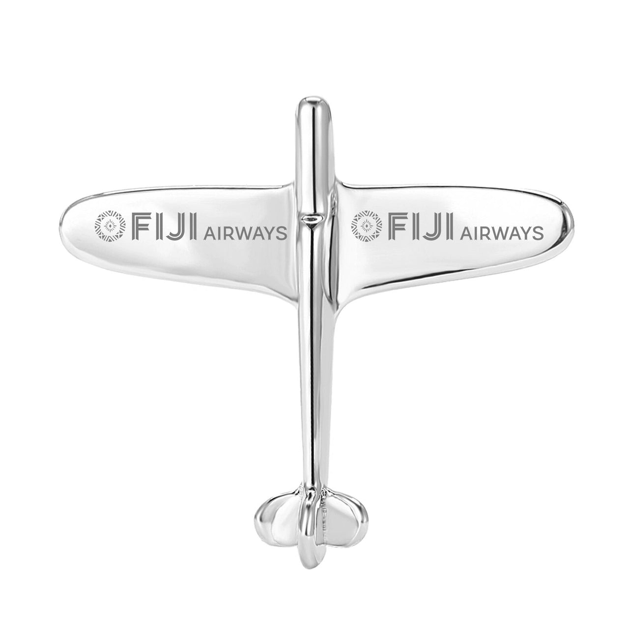 Fiji Airways Airlines Designed Airplane Shape Brooches