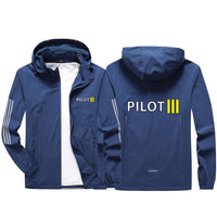 Thumbnail for Pilot & Stripes (3 Lines) Sport & Running Jackets
