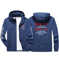 Thumbnail for Rule 1 - Pilot is Always Correct Sport & Running Jackets