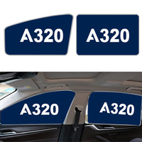 Thumbnail for A320 Flat Text Designed Car Sun Shade (Side window)