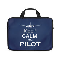 Thumbnail for Pilot (777 Silhouette) Designed Laptop & Tablet Bags