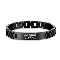 Thumbnail for Amazing Airbus A350 XWB Designed Stainless Steel Chain Bracelets