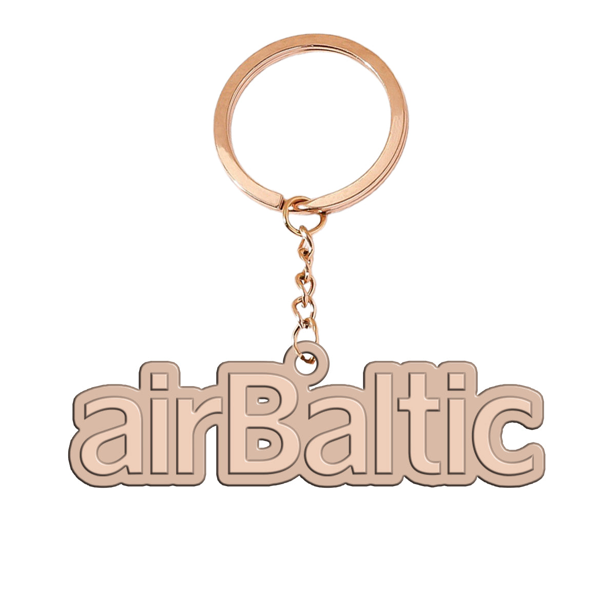 Airbaltic Airlines Designed Hollow Key Chains