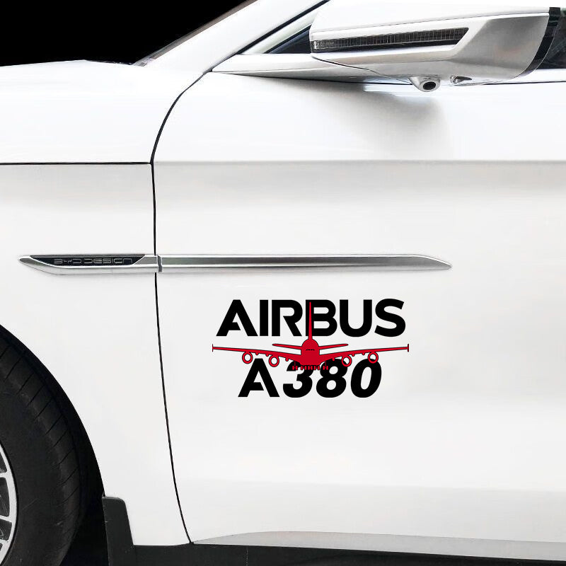Amazing Airbus A380 Designed Car Sticker