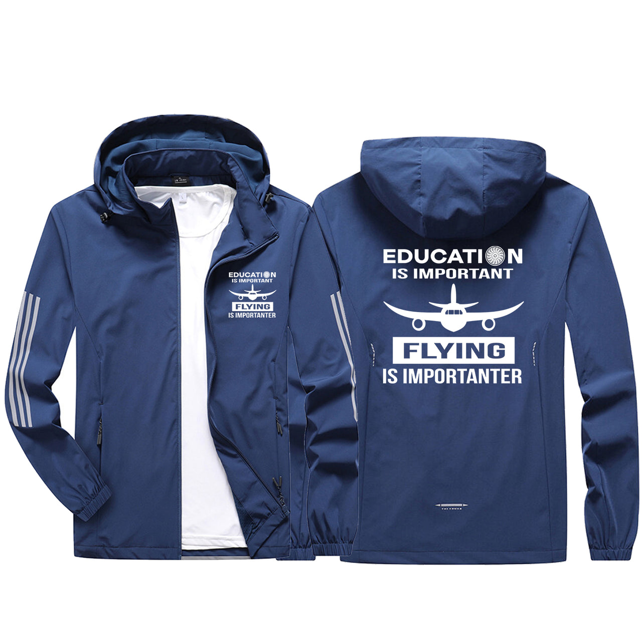 Flying is Importanter Sport & Running Jackets