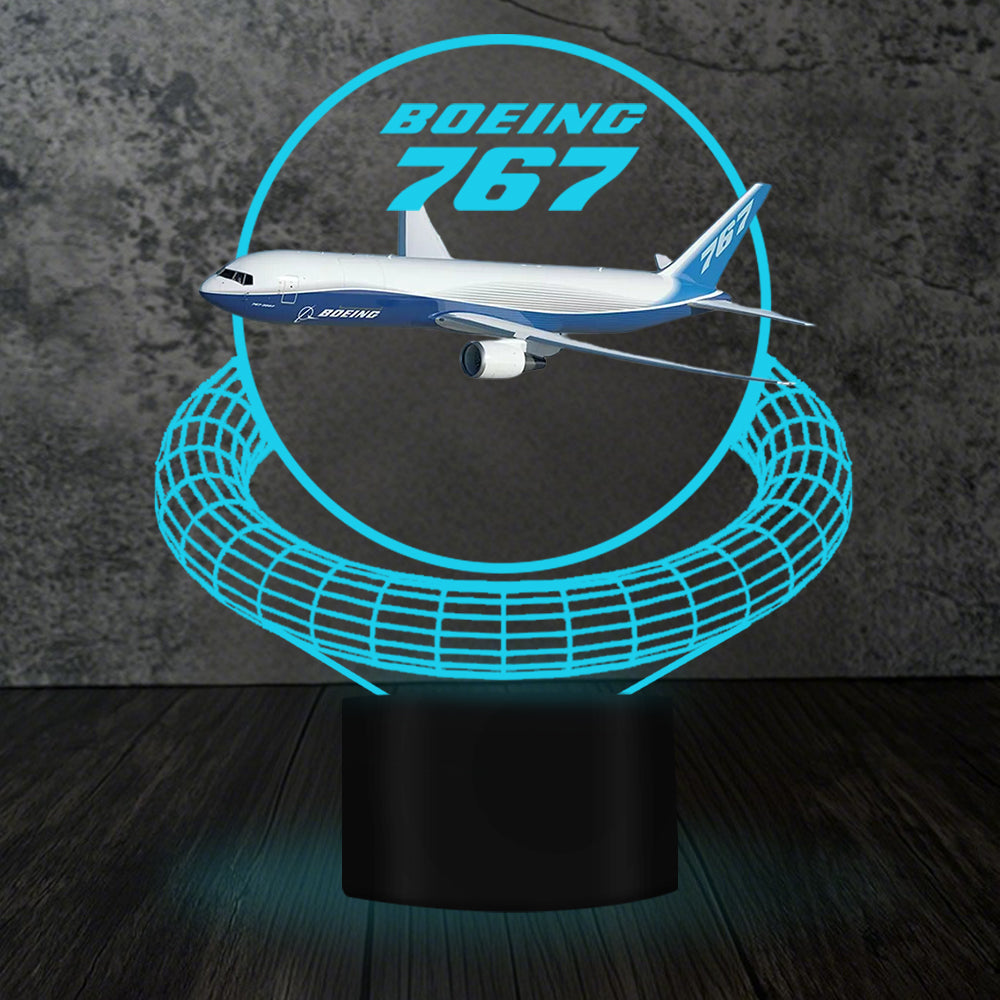 Boeing 767 Designed 3D Lamp