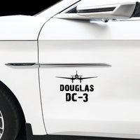 Thumbnail for Douglas DC-3 & Plane Designed Car Sticker