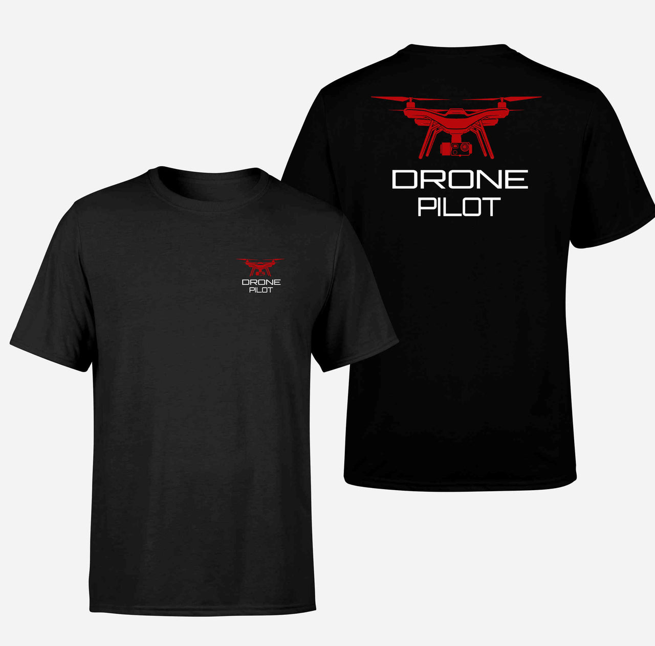 Drone Pilot Designed Double-Side T-Shirts