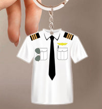 Thumbnail for T-Shirt Pilot Uniform Acrylic Keychain