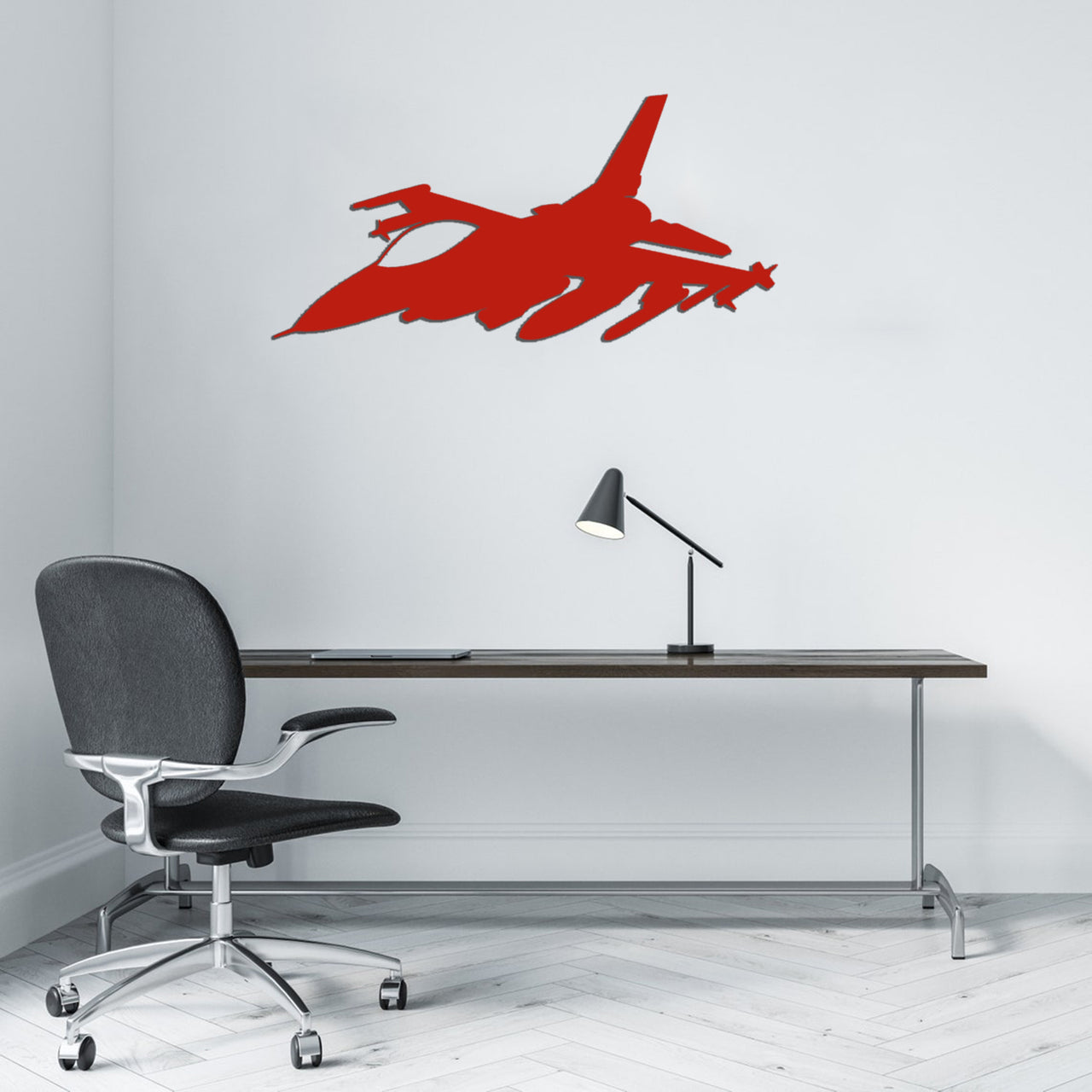 Amazing Fighter Jet (FL-16) Designed Wall Metal Signs
