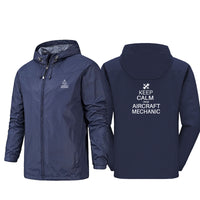 Thumbnail for Aircraft Mechanic Designed Rain Jackets & Windbreakers