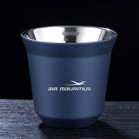 Thumbnail for Air Mauritius Airlines Designed Double Wall Stainless Steel Coffee Mugs