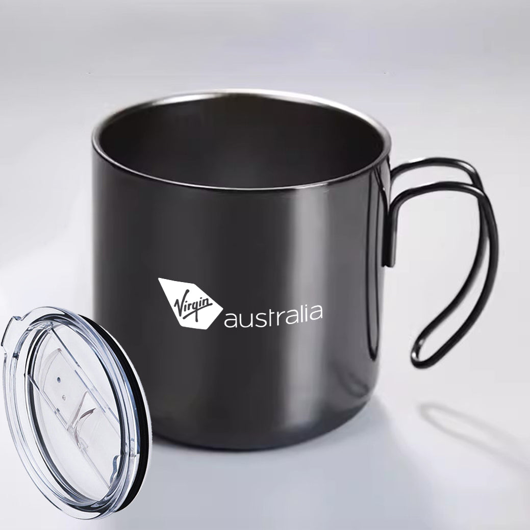 Virgin Atlantic- Airlines Designed Stainless Steel Portable Mugs