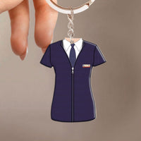 Thumbnail for American Airlines Uniform Acrylic Keychain