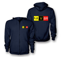 Thumbnail for AV8R Designed Zipped Hoodies